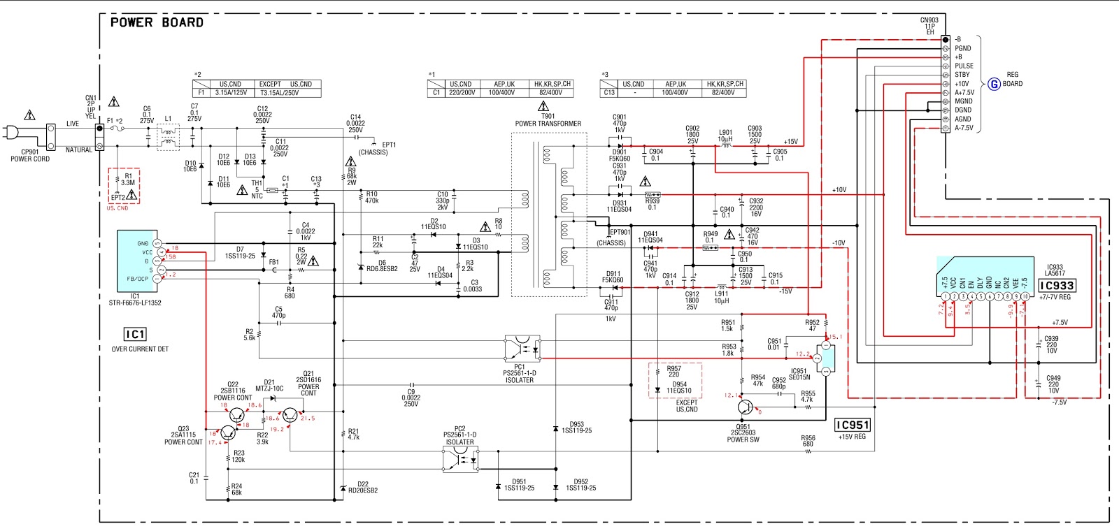 Electro help: Sony HCD EX100 – Schematic – MICRO HI-FI COMPONENT SYSTEM