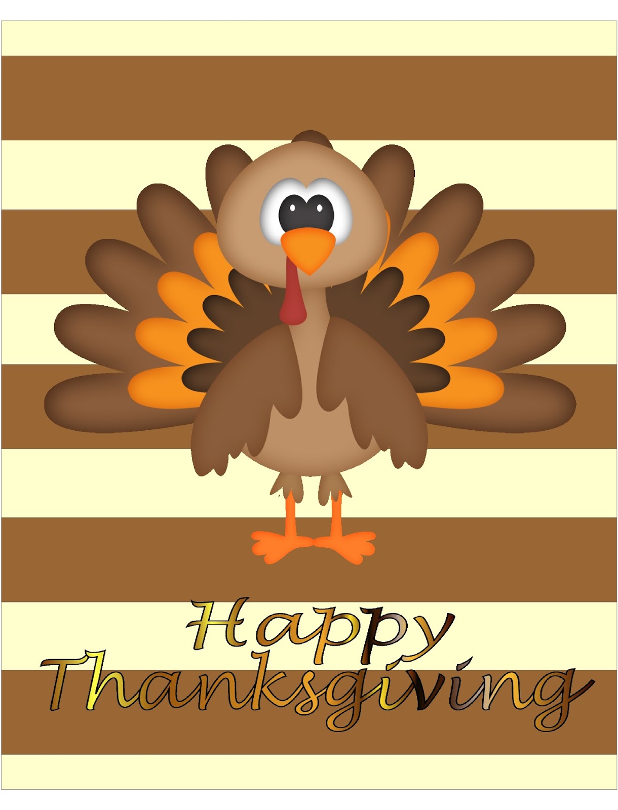 Printable Thanksgiving Decorations