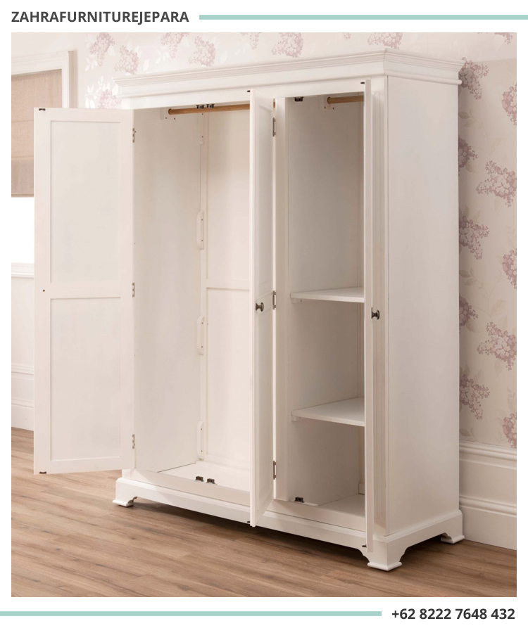 LEMARI PAKAIAN KAYU 3 PINTU MINIMALIS MODERN MEJA MAKAN LEMARI PAKAIAN KAYU 3 PINTU MINIMALIS MODERN MEJA MAKAN