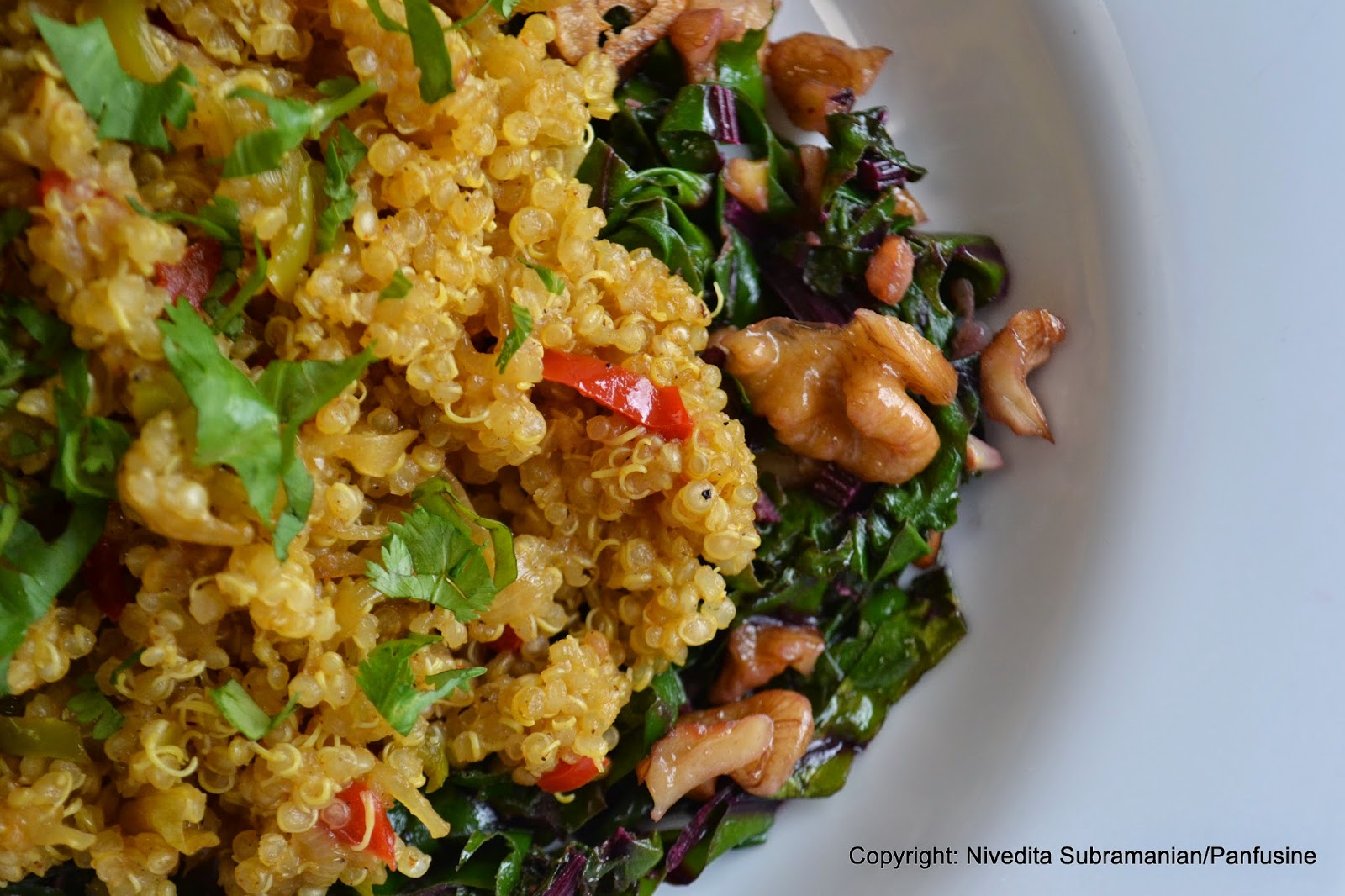 Day 127 Quinoa Pilaf with curry powder