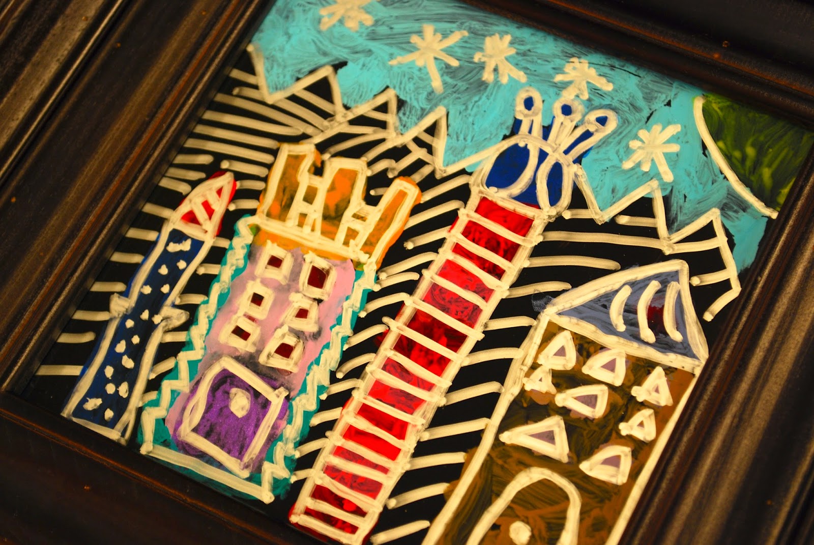 Make It... a Wonderful Life: Art Club Reverse Painting on Glass