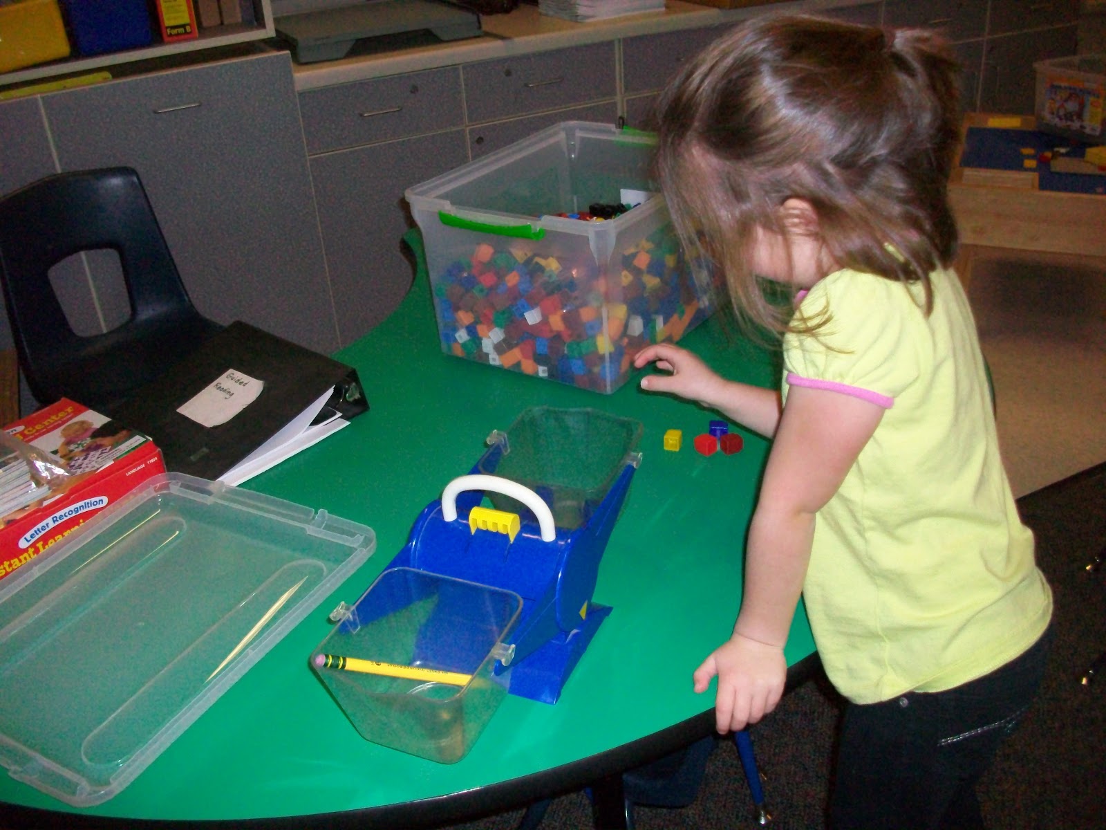 Mrs. Harmann's Kindergarten Blog We Learned How to Use a Pan Balance Today