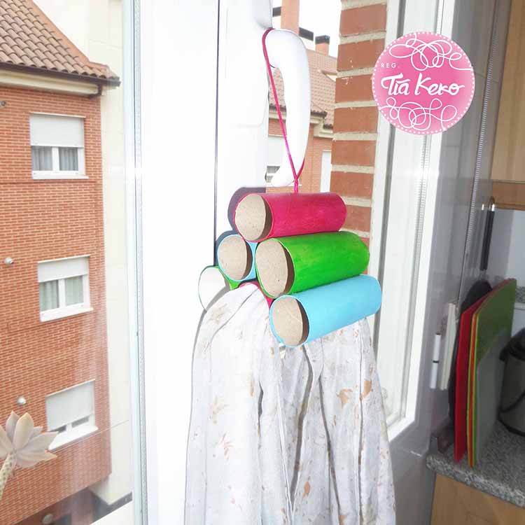 Tía Keko manualidades niños rollos higienicos