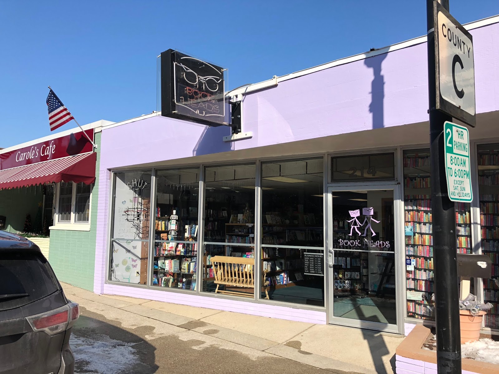 The Indie Bob Spot Book Heads Book Store Plymouth, WI