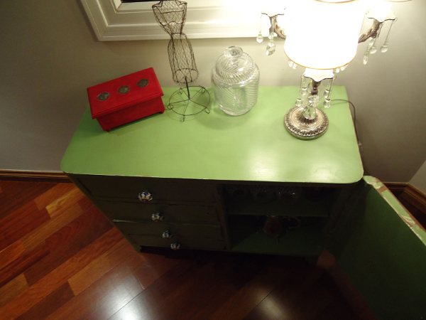 +VINTOUCH+ MUEBLES ,RECICLADOS ,PINTADOS A MANO : MUEBLECITO VERDE