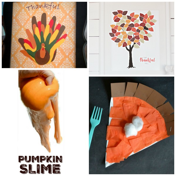 TONS OF THANKSGIVING ACTIVITIES FOR KIDS!  Games, crafts, and more!