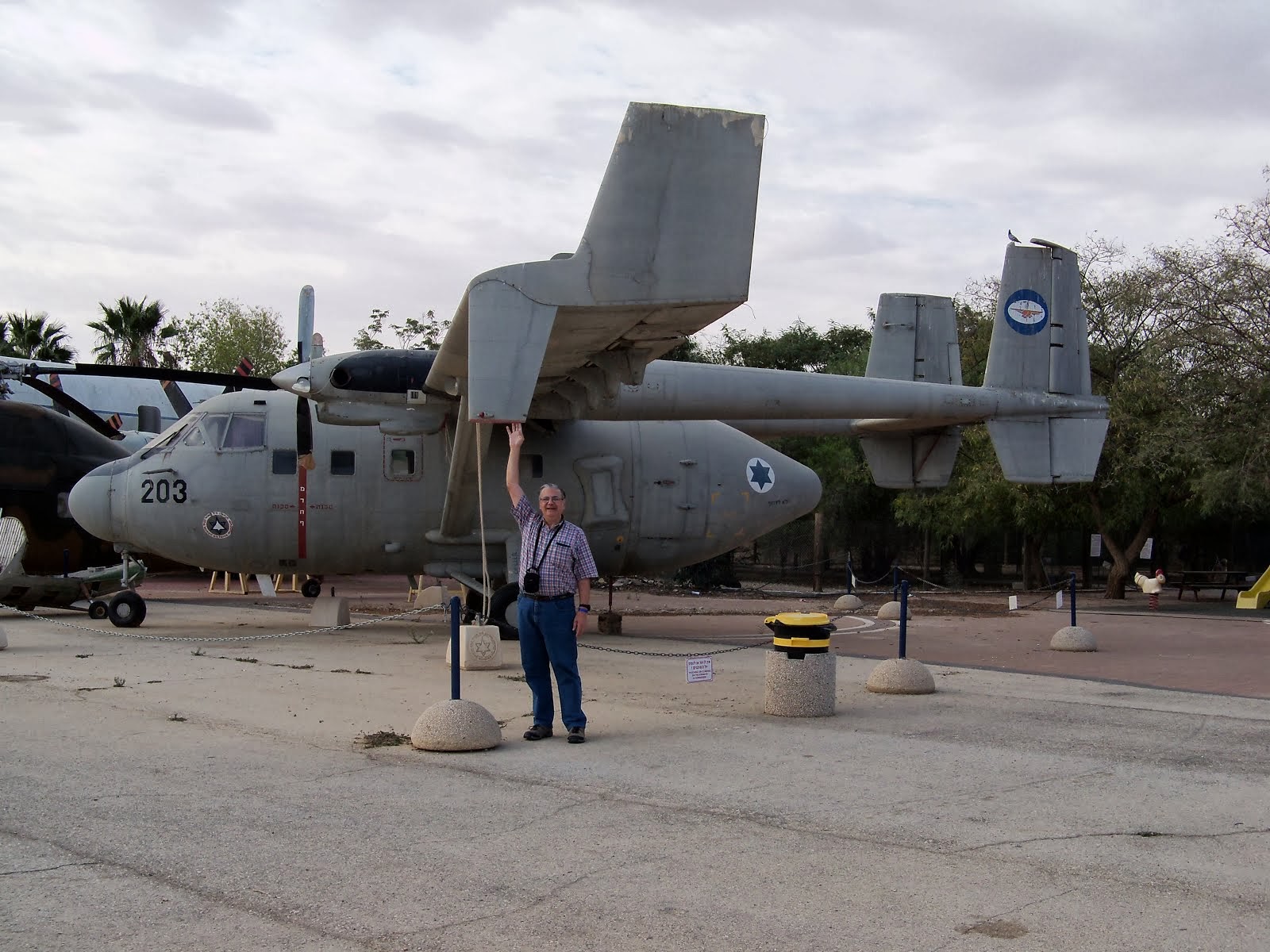 Con el Arava 201 (Israel)