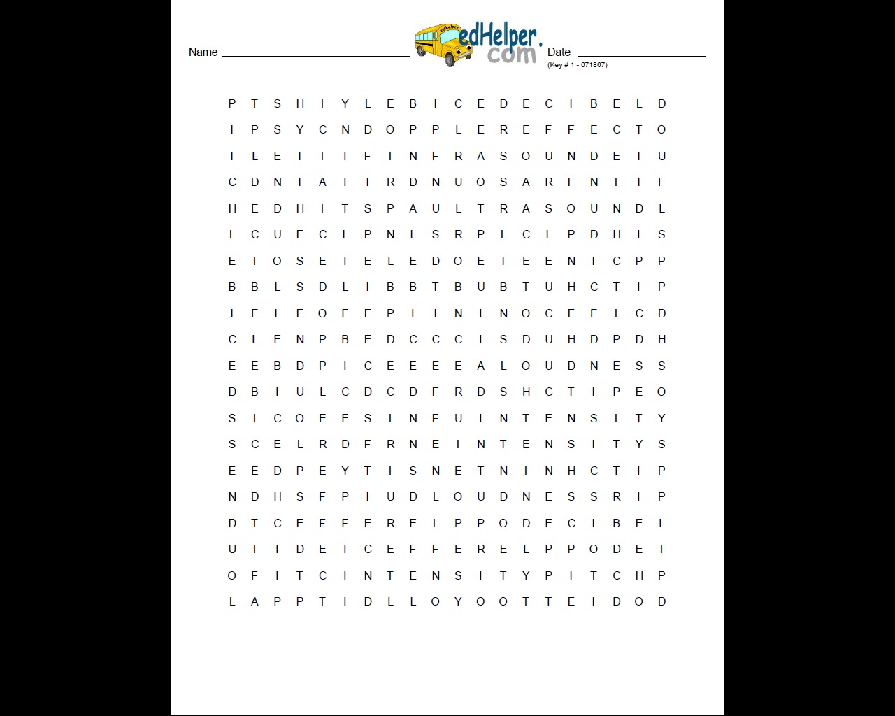 Mr Slavich #39 s Science Class: Physical Science Sound Crossword 3/16 Mr Slavich #39 s Science Class: Physical Science Sound Crossword 3/16
