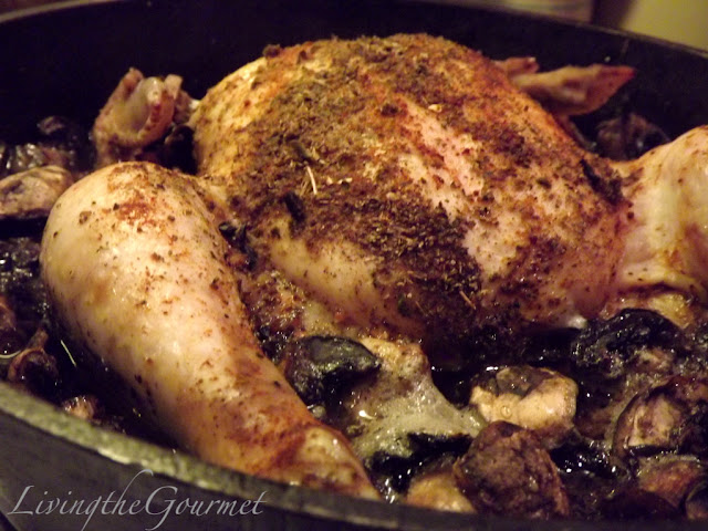 “gourmet!!” chicken in a pot!!