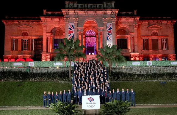 British Princess Anne and Sebastian Coe attend the Team GB British House Reception - 2016 Summer Olympic Games