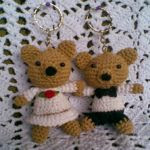 patron gratis osos novios amigurumi