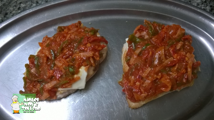 Pechuga de Pollo a la Pizza