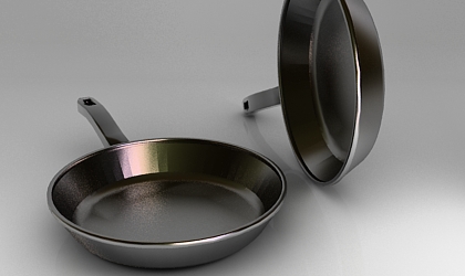 frying pan 3d model free