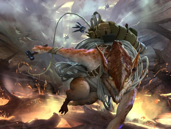 Johannes Voss deviantart artstation arte ilustrações fantasia card games magic