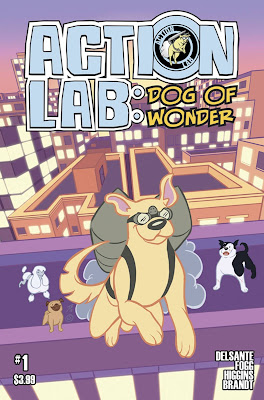 Cover of Action Lab: Dog of Wonder #1, courtesy of Action Lab Entertainment
