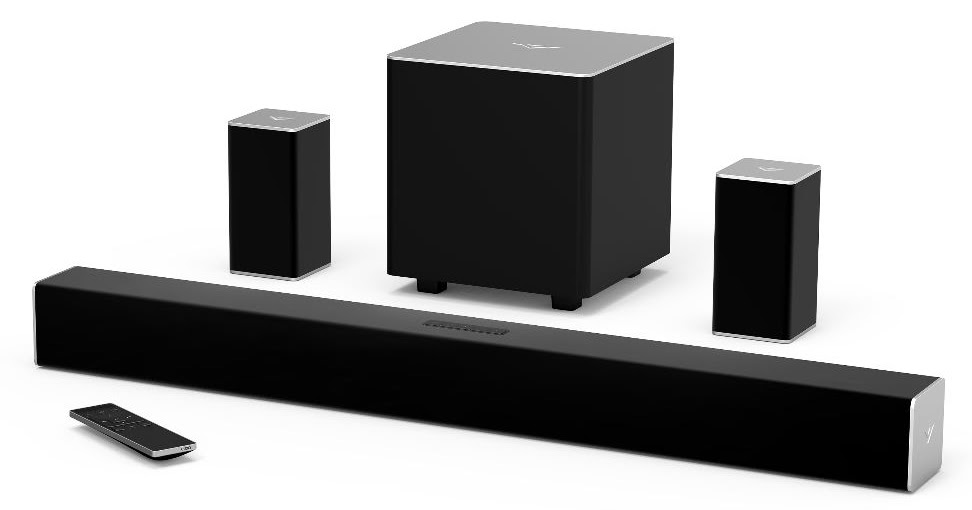Vizio 32" 5.1 Channel Soundbar System With Wireless Subwoofer & Rear