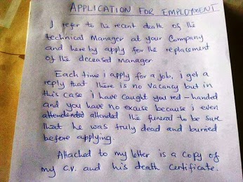Cool stuff you can use.: How this job applicant confirmed ...