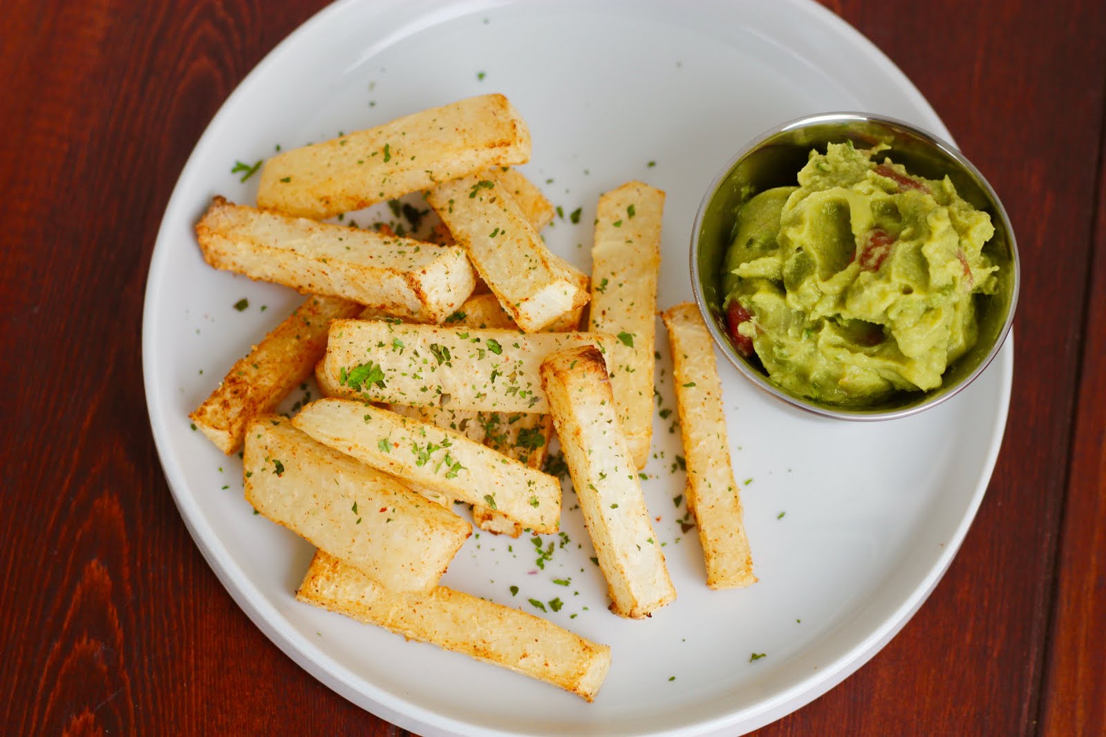 Eighty Twenty 80 Jicama Fries {Air Fryer Recipe}