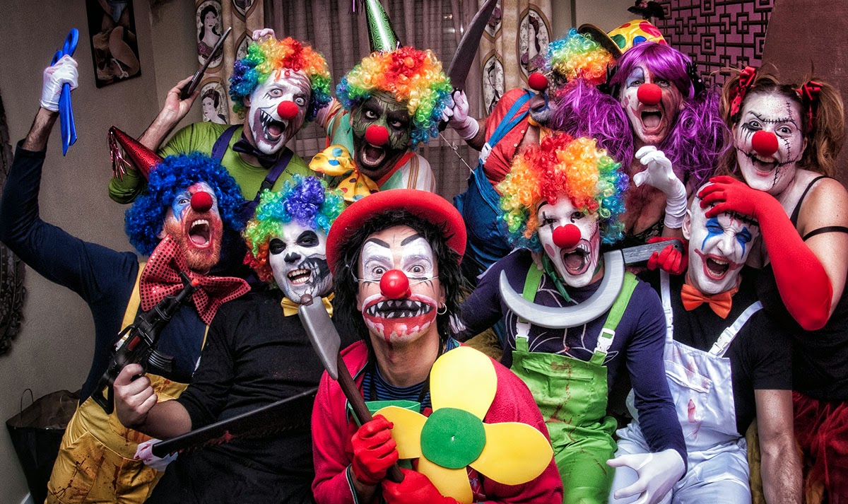 clowns killers Halloween 2014