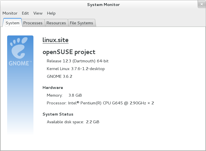 gnome system monitor download gnome system monitor download