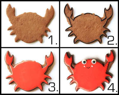 How to make under the sea decorated cookies -- tutorials
