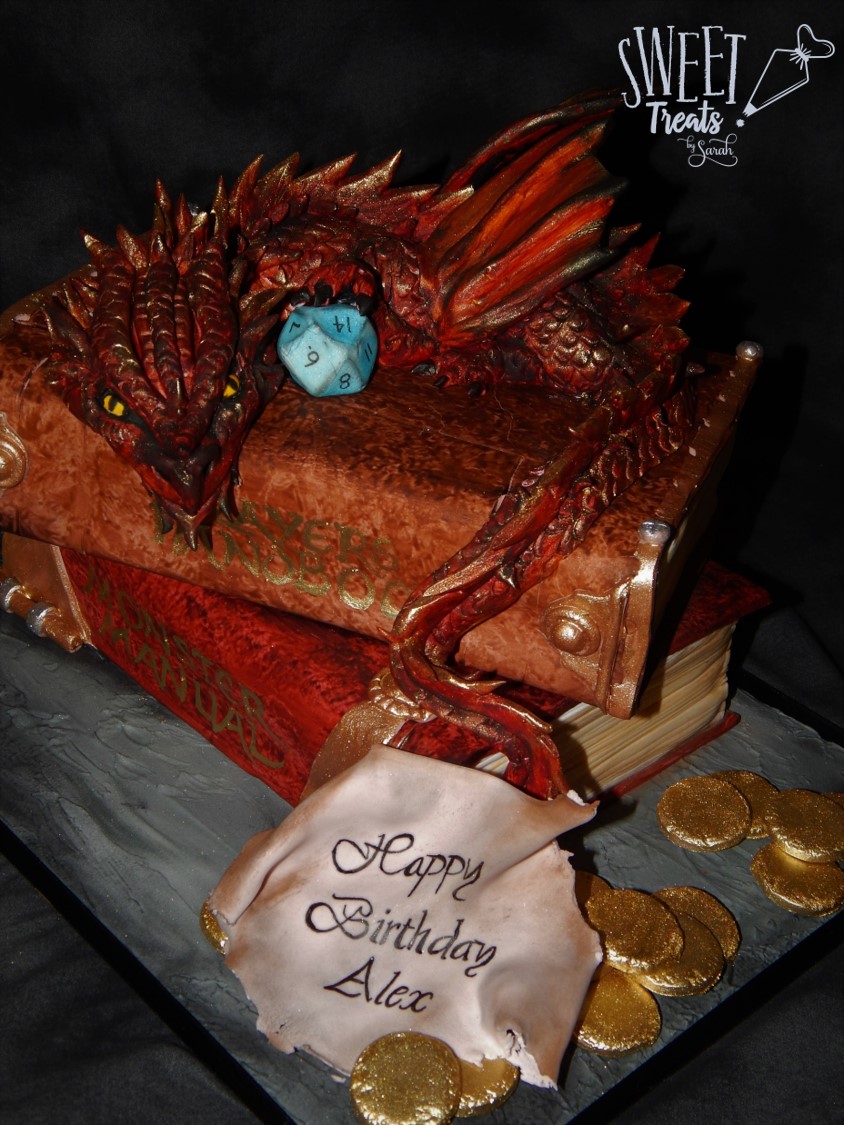 Sweet Treats by Sarah Dungeons and Dragons Cake
