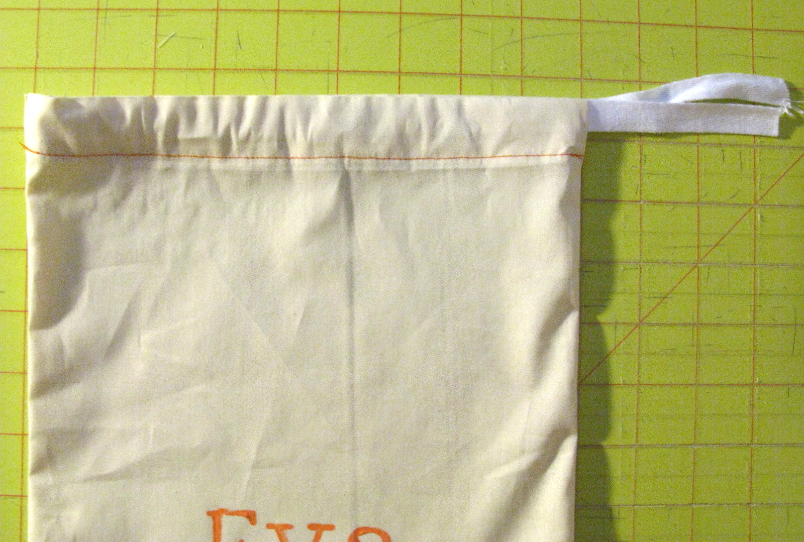 Allisa Jacobs: Tutorial Tuesday- Personalized Drawstring Bag