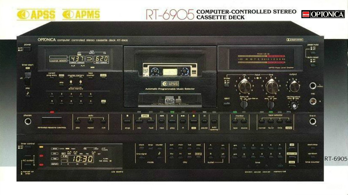 3 HEAD cassette deck rarities The Stereo Museum