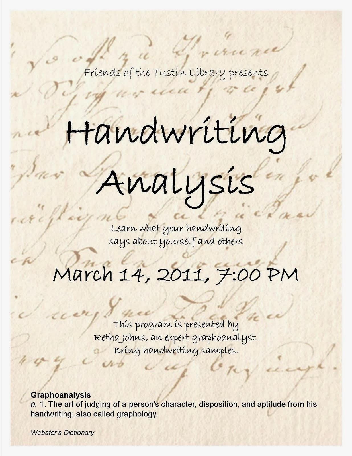 Handwriting Anaylsis