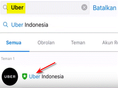 Cara Memesan Uber Melalui Aplikasi LINE