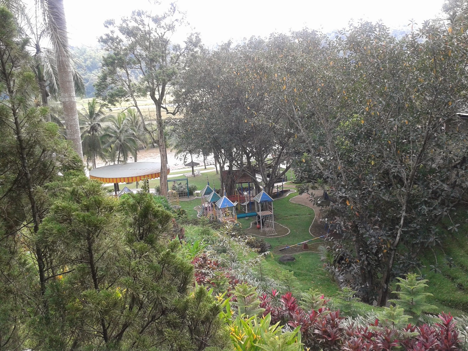 Suasana di hotel Puri Asri, Magelang