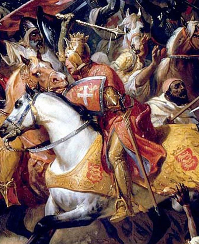 Detalhe da batalha de Arsur. Eloi-Firmin Féron (1802-1876)