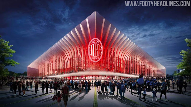Ac Milan Inter Release Updated Designs For New Stadium 2 Completely Different Stadium Concepts Footy Headlines