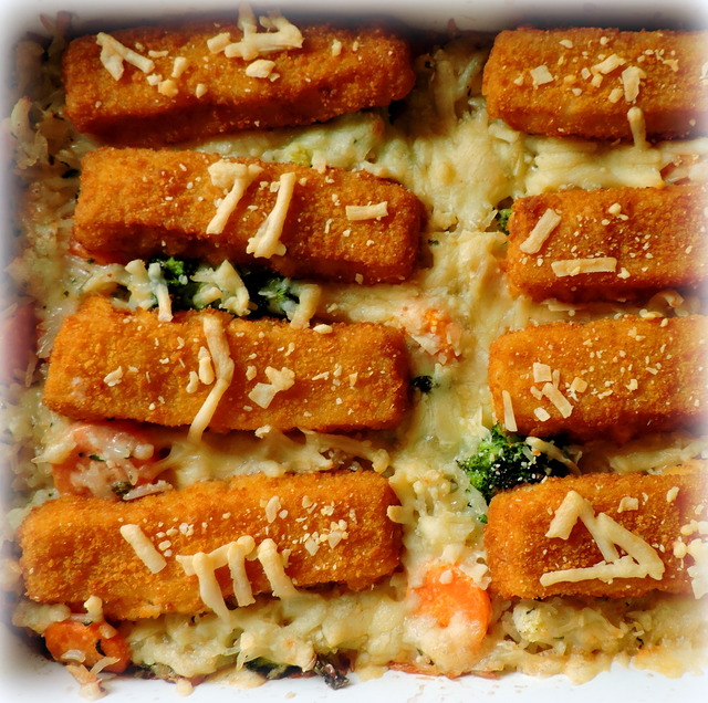 Cheesy Fish Sticks & Rice Supper The English Kitchen