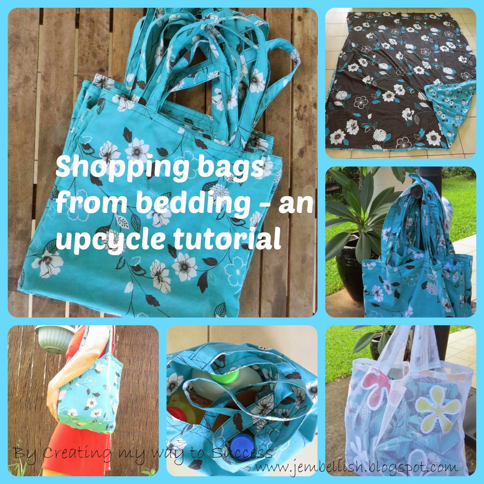 Recycled Product Bags Tutorial - A Crafty Concept