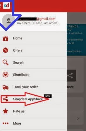 Snapdeal offer - Free ₹50 Snapdeal Cash + Free ₹50 Per Refer nkworld4u