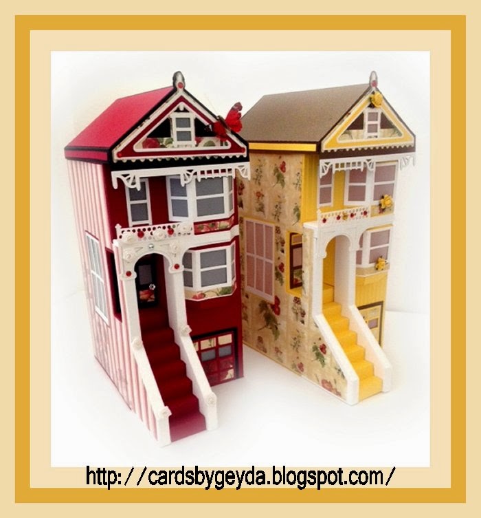 Craft Creations: Parkside Row 3D Houses