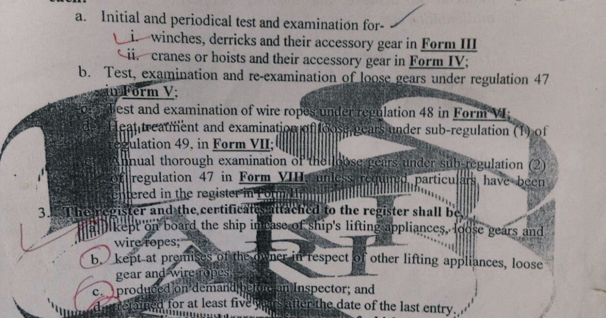 HOW TO LOAD PROPANE, CHAIN REGISTER REQUIREMENTS, SEXTANT ERRORS AND