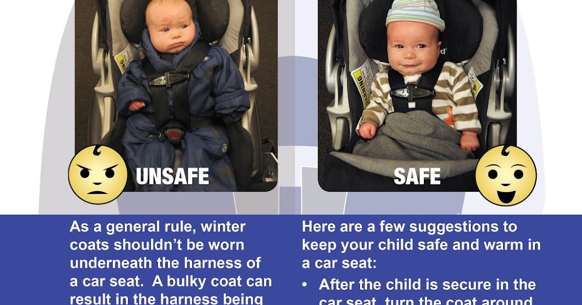 Kansas Transportation Coats and Car Seats Keeping your child safe and