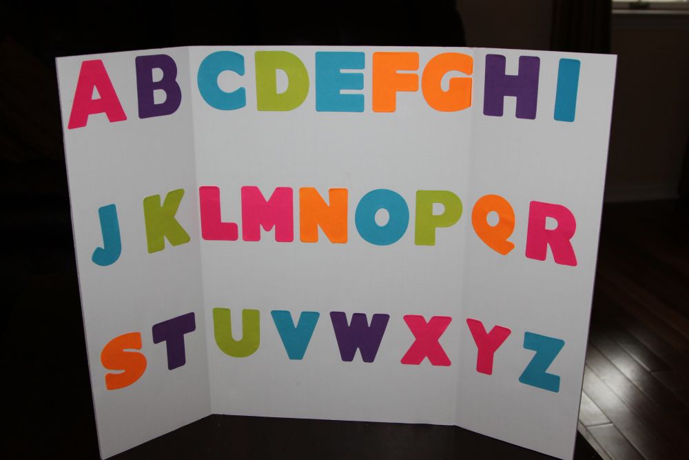 Kindergarten Sight Words: Poster Board