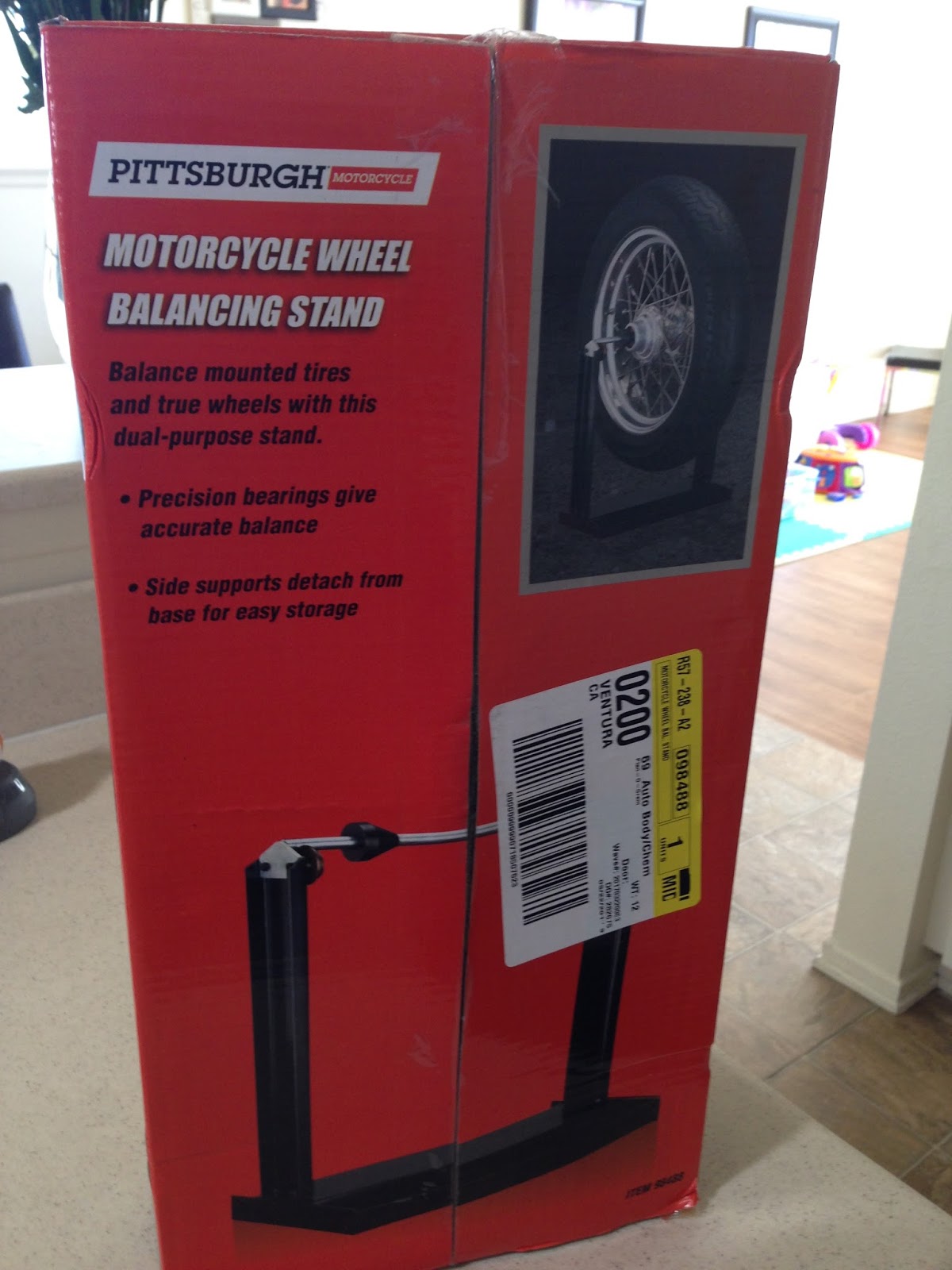 The Madison Adventure [34+] Motorcycle Wheel Balancer Harbor Freight