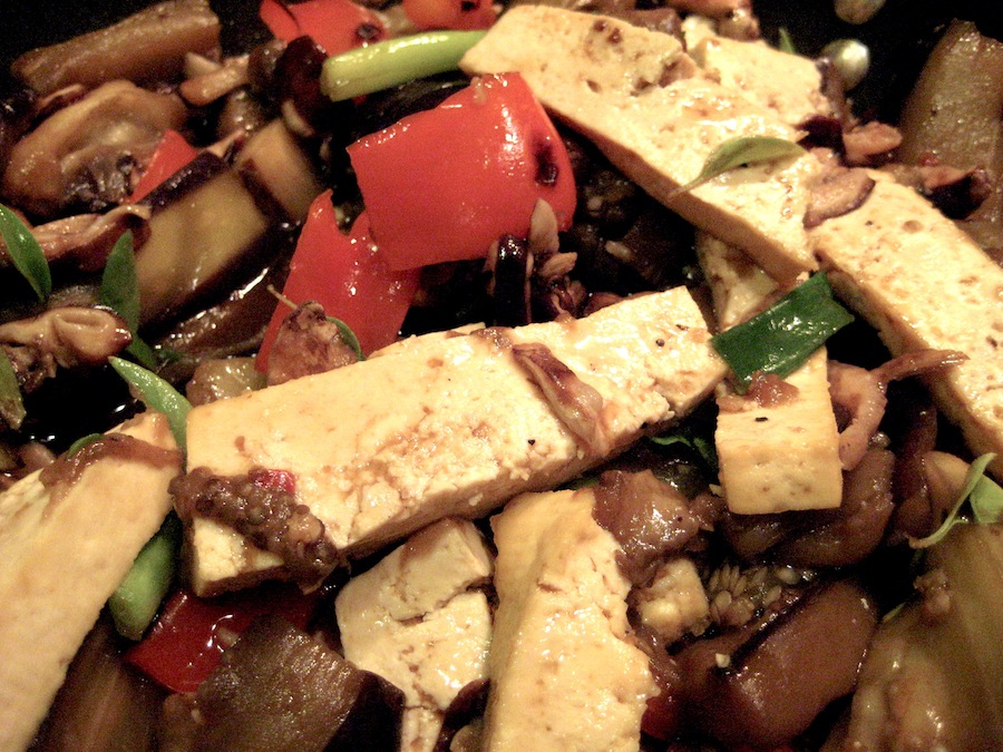 What Can You Eat? Thai Basil Eggplant with Tofu