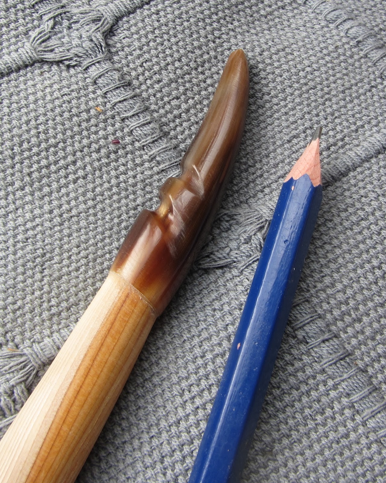 Bowyer's Diary Horn Nocks and a Back Patch