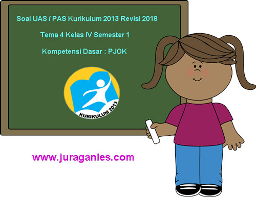 Soal Uas Pas K13 Kelas 4 Semester 1 Tema 4 Kompetensi Dasar Pjok Juragan Les