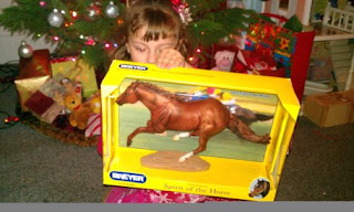christmas horse