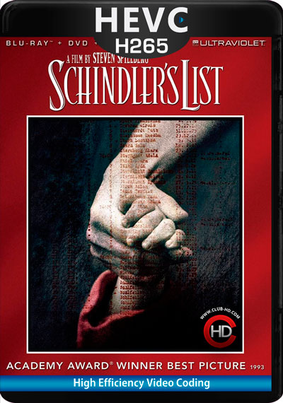 Schindler's List (1993) 1080p BDRip HDR [HEVC 10Bit] Dual Latino-Inglés [Subt. Esp] (Drama)