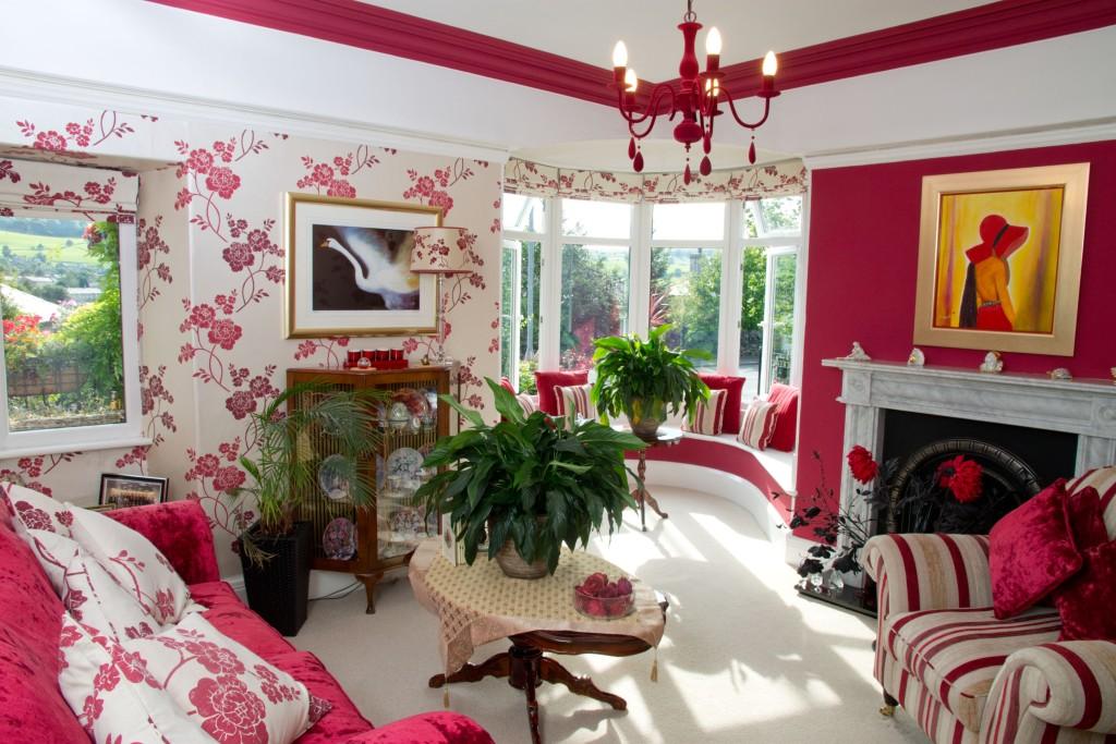 31+ Dekorasi Ruang Tamu Warna Pink Terbaik Simpel Dan Elegan