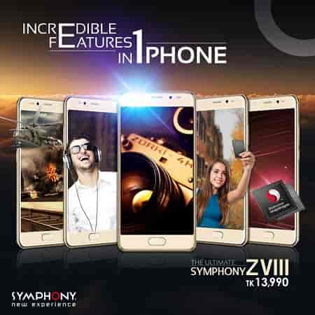 Symphony Brings ZVIII Symphony Launches ZVIII Flagship