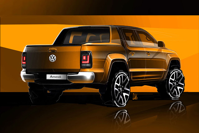 Amarok pick-up given the latest Volkswagen design