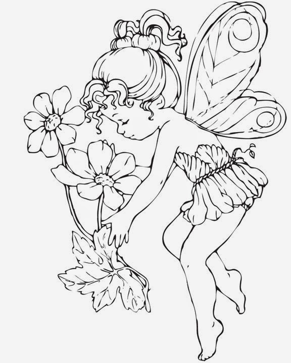 fairy fairies faerie faeries coloring pages coloring.filminspector.com